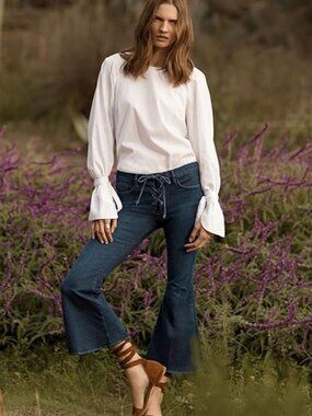 FRAME DENIM 🌈  "Le Bell" Womens Cropped Jeans - Size 27